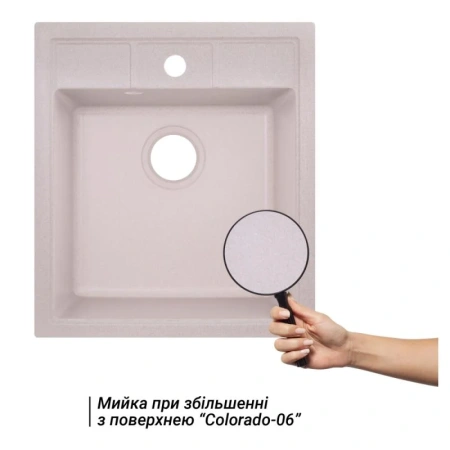 Фото Кухонна мийка Lidz 460х515