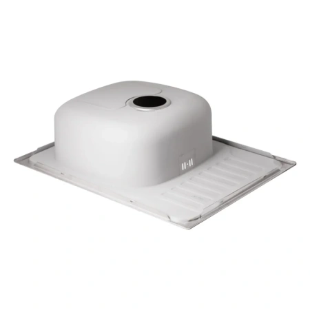 Фото Кухонна мийка Qtap 6550 Micro Decor 0,8 мм