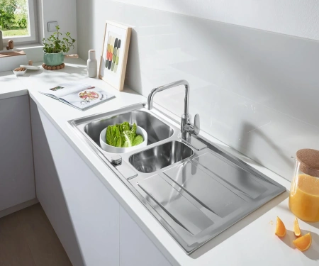 Фото Мийка для кухні з ексцентриком GROHE K-SERIES K 400