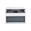 Тумба підвісна Qtap Virgo 600х476х469 White/Whitish oak зі стільницею