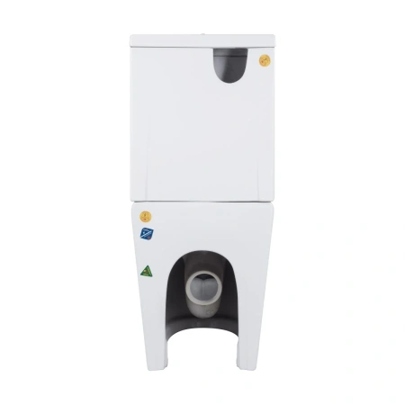 Унітаз підлоговий Qtap Swan Ultra Quiet з сидінням Soft-close 640x360x835 мм White