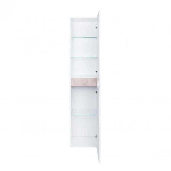 Пенал підвісний Qtap Virgo 350х1600х316 White/Whitish