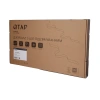 Дзеркало Qtap Scorpio (SC1) з LED-підсвічуванням Touch, з антизапотіванням, з димером, рег. темп. кольору (3000-6500K) Black