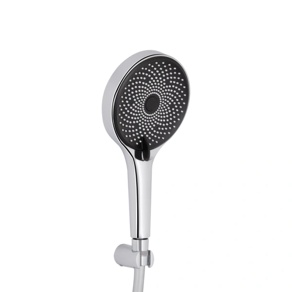 Змішувач для ванни з душовим гарнітуром у кольорі хром Qtap Slavonice