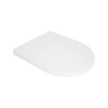Сидіння для унітазу Qtap (Taurus 490) 422x360x30 мм, White, з мікроліфтом, Slim Duroplast, Quick Release