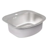 Фото Кухонна мийка Qtap 4947 Micro Decor 0,8 мм