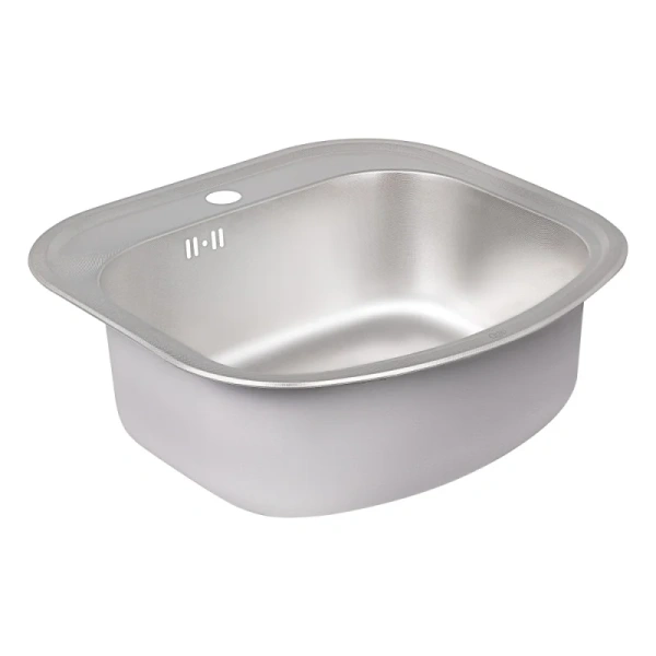 Фото Кухонна мийка Qtap 4947 Micro Decor 0,8 мм
