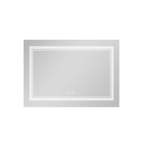 Дзеркало Qtap Cardinal 1200х800 з LED-підсвічуванням Touch, з антизапотіванням, з димером, рег. темп. кольору (3000-6500K)