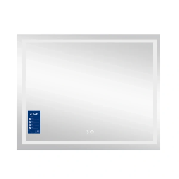Дзеркало Qtap Mideya LED з антизапотіванням 1000x800