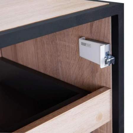 Тумба для підлоги Qtap Taurus 600х616х469 Whitish oak зі стільницею