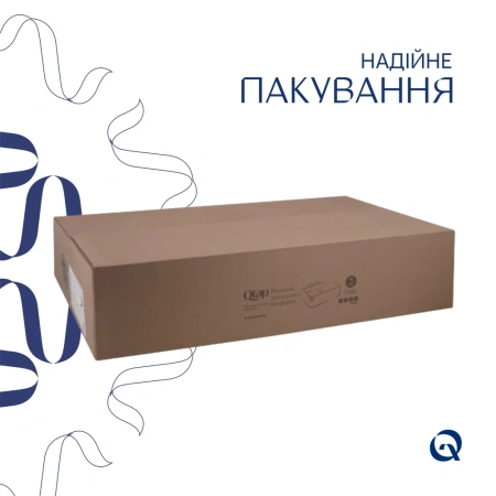 Раковина накладна овальна Qtap Cardinal 600х380х140 мм