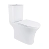 Унітаз-компакт Qtap Presto безобідковий з сидінням Soft-close
