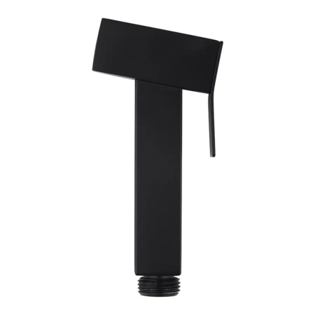 Набір для гігієнічного душу із змішувачем Kroner Kubus - SCH052 (чорний матовий колір)