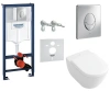 Комплект інсталяції з унітазом GROHE RAPID SL