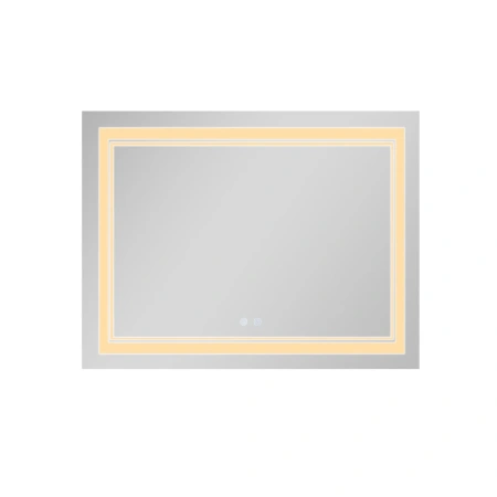 Дзеркало Qtap Cardinal (CA1) 1000х800 з LED-підсвічуванням Touch, з антизапотіванням, з димером, рег. темп. кольору (3000-6500K)