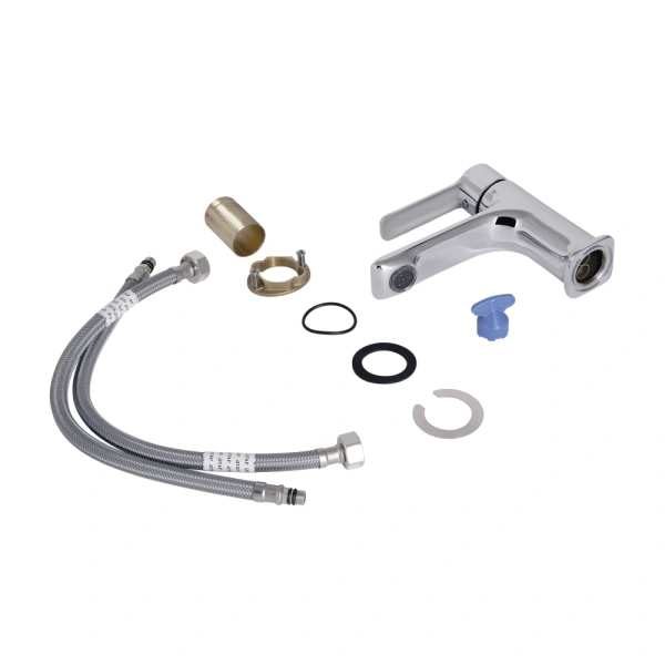 Змішувач для раковини Qtap Taurus (хром)