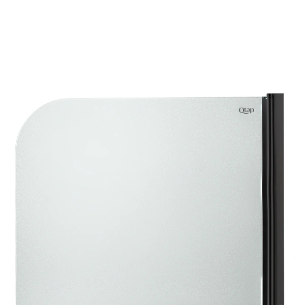 Штора на ванну Qtap Standard скло Pear 6 мм, 75х140 см, права