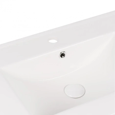 Комплект Qtap Albatross 810х725х460 White тумба підвісна + раковина врізна