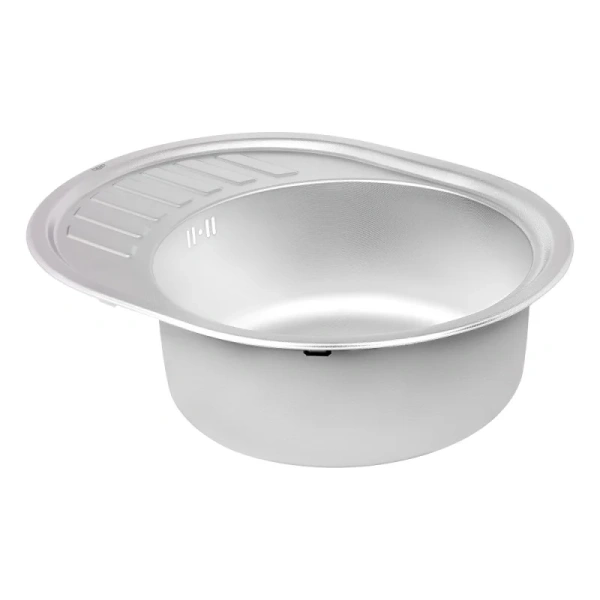 Фото Кухонна мийка Qtap 5745 Micro Decor 0,8 мм
