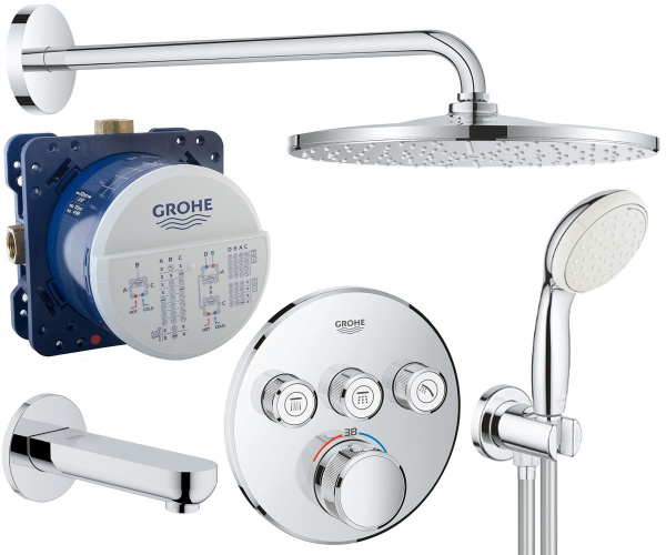 Душова система GROHE GROHTHERM SMARTCONTROL