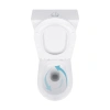 Унітаз підлоговий Qtap Robin New Ultra Quiet безобідковий з сидінням Soft-close WHITE