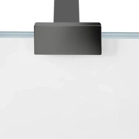 Душова перегородка Qtap Walk-In Standard.C8 100х200 см, скло Clear 8 мм, покриття CalcLess