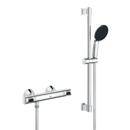 Фото Комплект змішувачів для душу з термостатом Grohe QuickFix
