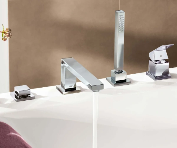 Фото Змішувач на 4 отвори GROHE EUROCUBE