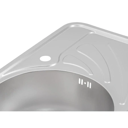 Фото Кухонна мийка Qtap 67*44L Micro Decor 0,8 мм