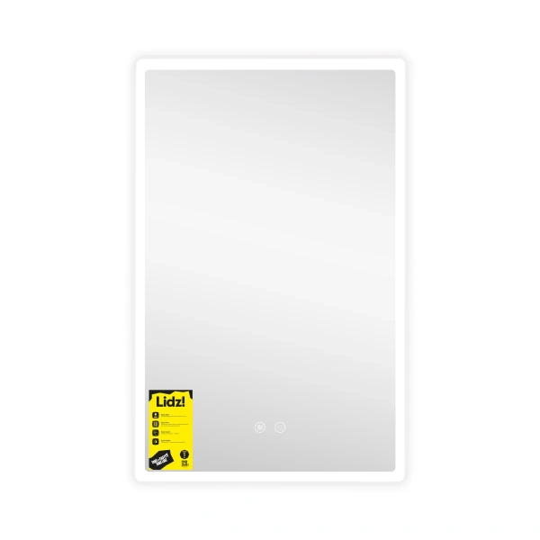 Дзеркало Lidz Orion (OR2) 500х800 з LED-підсвічуванням Touch, з антизапотіванням, з регулюванням яскравості