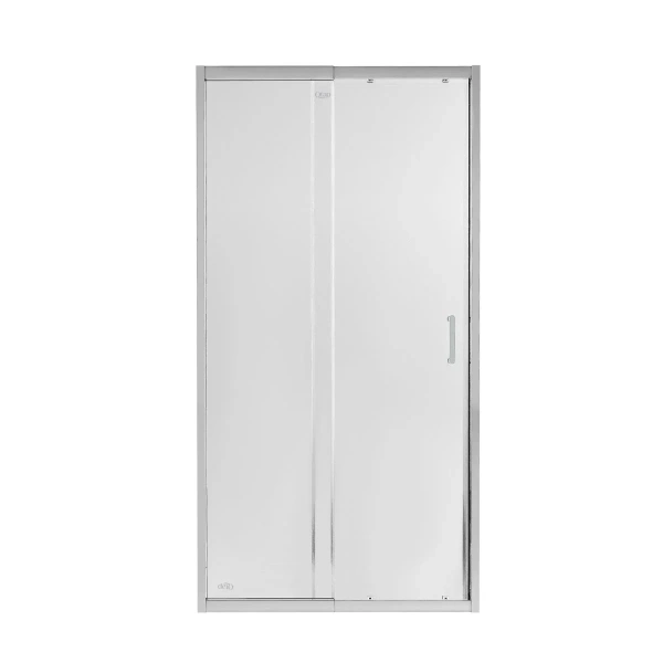 Душові двері в нішу Qtap Taurus-1.C6 90-100x200 см, скло Clear 6 мм, покриття CalcLess
