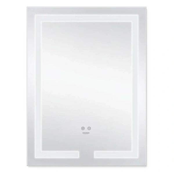 Дзеркало Kroner KRP Spiegel VR1 - 5080 з LED-підсвічуванням та антизапотіванням