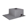 Фото Кухонна мийка 63*50BL Brushed 3.0/1.0 мм у кольорі графіт PVD , крило ліворуч Lidz