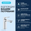 Фото Змішувач для раковини Grohe QuickFix Dice M-Size з донним клапаном