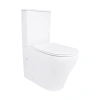 Унітаз підлоговий Qtap Virgo Ultra Quiet безобідковий з сидінням Soft-close WHITE