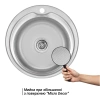 Фото Мийка для кухні Lidz 510-D Micro Decor 0,8 мм