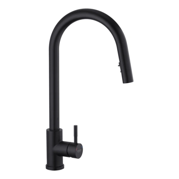 Змішувач для кухні з висувним виливом Kroner KRP Edelstahl Klassisch - SCH03915