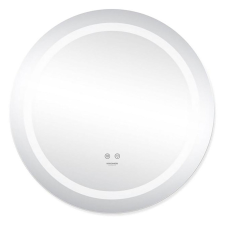Дзеркало Kroner KRP Spiegel R2 - 6060 з LED-підсвічуванням та антизапотіванням