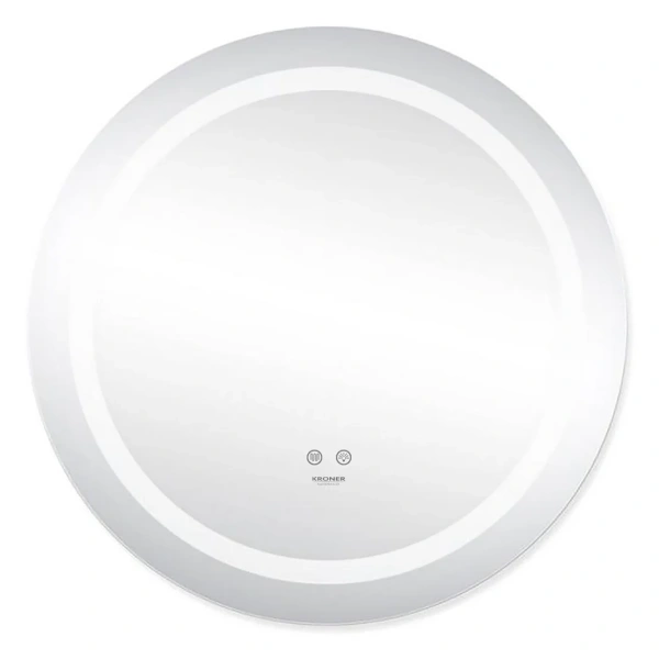 Дзеркало Kroner KRP Spiegel R2 - 6060 з LED-підсвічуванням та антизапотіванням