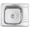 Кухонна мийка Lidz 5848 Micro Decor 0,8 мм