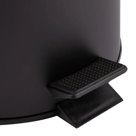 Відро для сміття чорне 5л. Qtap Liberty