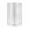 Набір Lidz: душова кабіна Latwa SC80x80.SAT.LOW.FR, скло Frost 4 мм + піддон Kupala