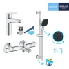 Фото Комплект змішувачів для ванної кімнати з термостатом Grohe QuickFix