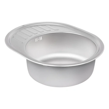 Фото Кухонна мийка Qtap 5745 Satin 0,8 мм