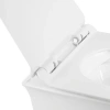 Унітаз підвісний Qtap Virgo безобідковий з сидінням Slim Soft-close
