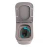 Унітаз підвісний Qtap Tern Ultra Quiet 520×345×325 мм, Stone grey, з сидінням Slim Duroplast / Soft-close / Quick Release
