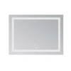 Дзеркало Lidz Kubis (KU1) 900х700 з LED-підсвічуванням Touch, з антизапотіванням, з регулюванням яскравості