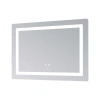Дзеркало Lidz Kubis (KU2) 900х700 з LED-підсвічуванням Touch, з антизапотіванням, з регулюванням яскравості