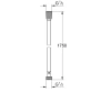 Фото Шланг душовий 175 см GROHE SILVERFLEX