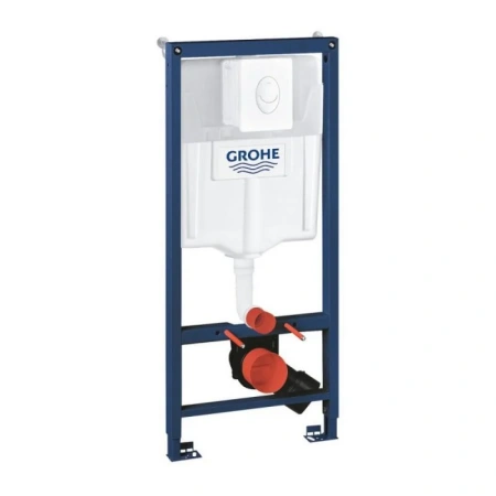 Комплект унітаз з сидінням Qtap Crow + інсталяція Grohe Rapid SL + набір для гігієнічного душу